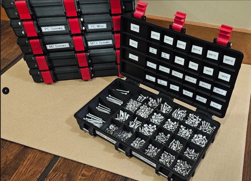 Hộp đựng ốc vít/đồ nhỏ siêu mỏng - Image 2