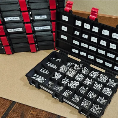 Hộp đựng ốc vít/đồ nhỏ siêu mỏng