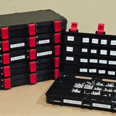 Hộp đựng ốc vít/đồ nhỏ siêu mỏng