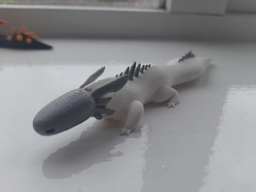 Mô hình in 3D White Lizard từ tựa game Rain World - Image 2