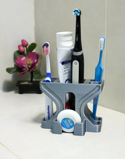 Giá đỡ bàn chải đánh răng đa năng in 3D gọn gàng cho phòng tắm - Image 3