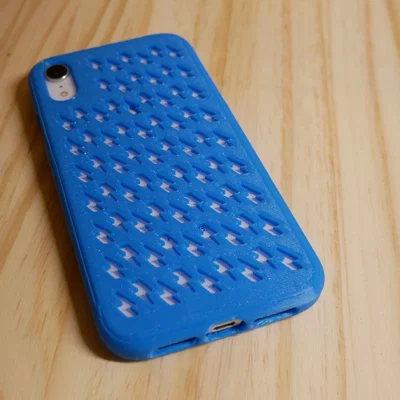 Ốp lưng họa tiết tia chớp (tương thích Apple iPhone XR)