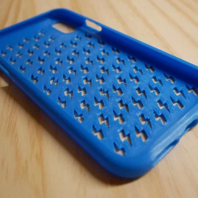 Ốp lưng họa tiết tia chớp (tương thích Apple iPhone XR)