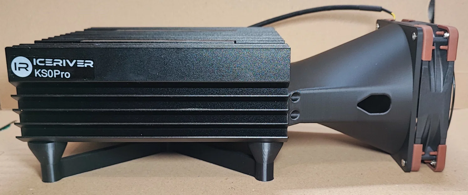 Khung dẫn gió quạt 120mm cho máy đào Iceriver KS0, KS0 Pro, KS0 Ultra, AL0 và RX0 - Image 1