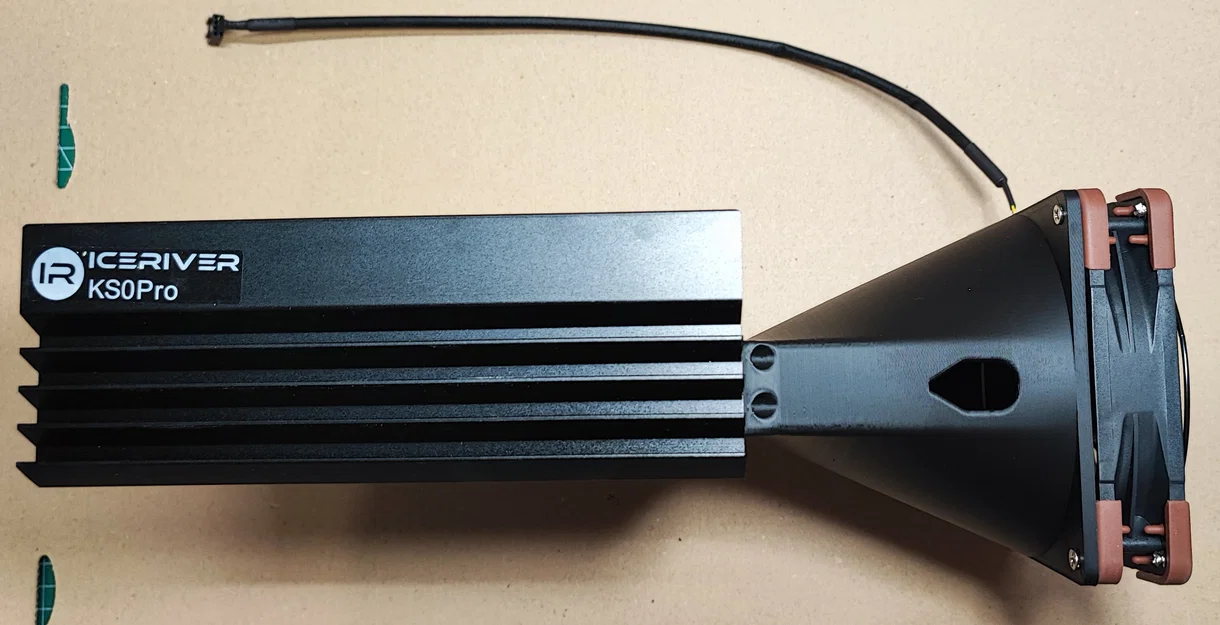 Khung dẫn gió quạt 120mm cho máy đào Iceriver KS0, KS0 Pro, KS0 Ultra, AL0 và RX0 - Image 6