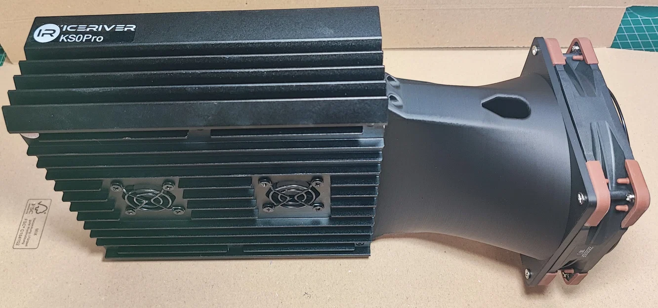 Khung dẫn gió quạt 120mm cho máy đào Iceriver KS0, KS0 Pro, KS0 Ultra, AL0 và RX0 - Image 7