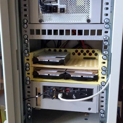 Ngàm gắn nguồn ATX vào tủ rack 10 inch (2U)