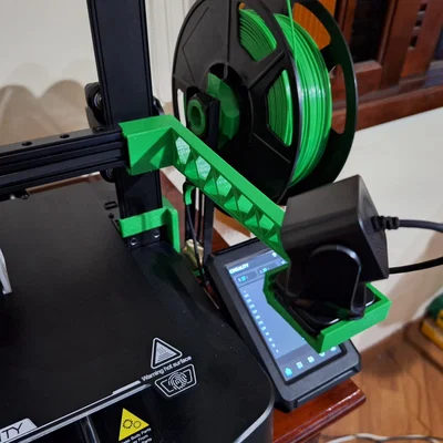 Ender 3 V3 KE - Giá đỡ Nebula kèm adapter đảo ngược vị trí camera