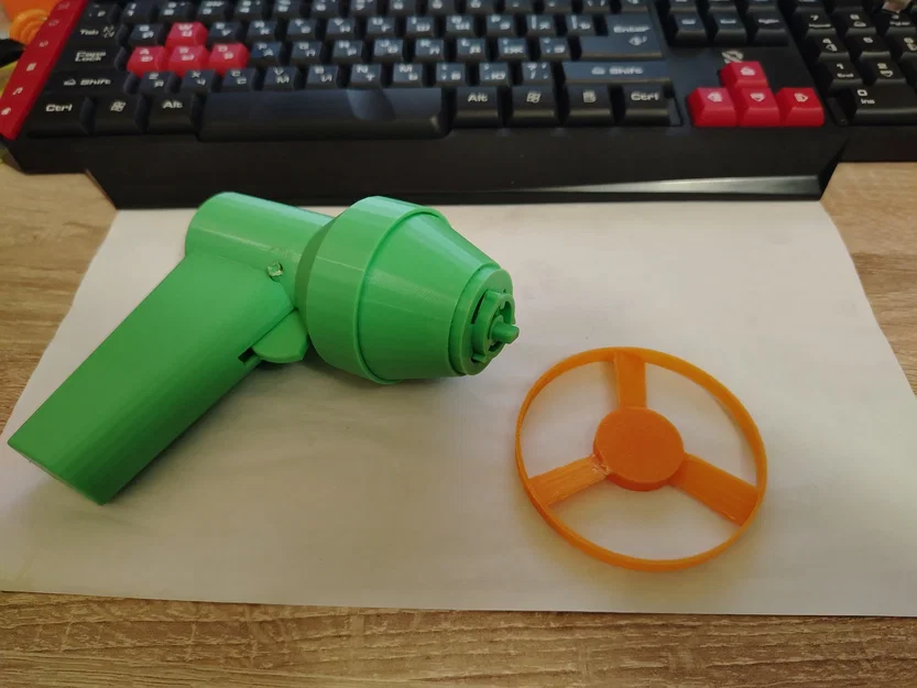 Súng đồ chơi bắn Turpinner bay - Image 2