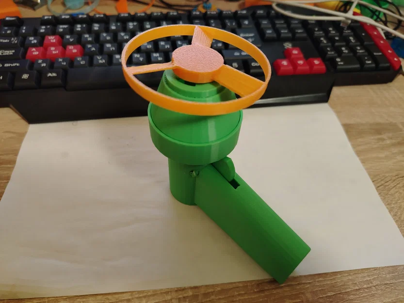 Súng đồ chơi bắn Turpinner bay - Image 10