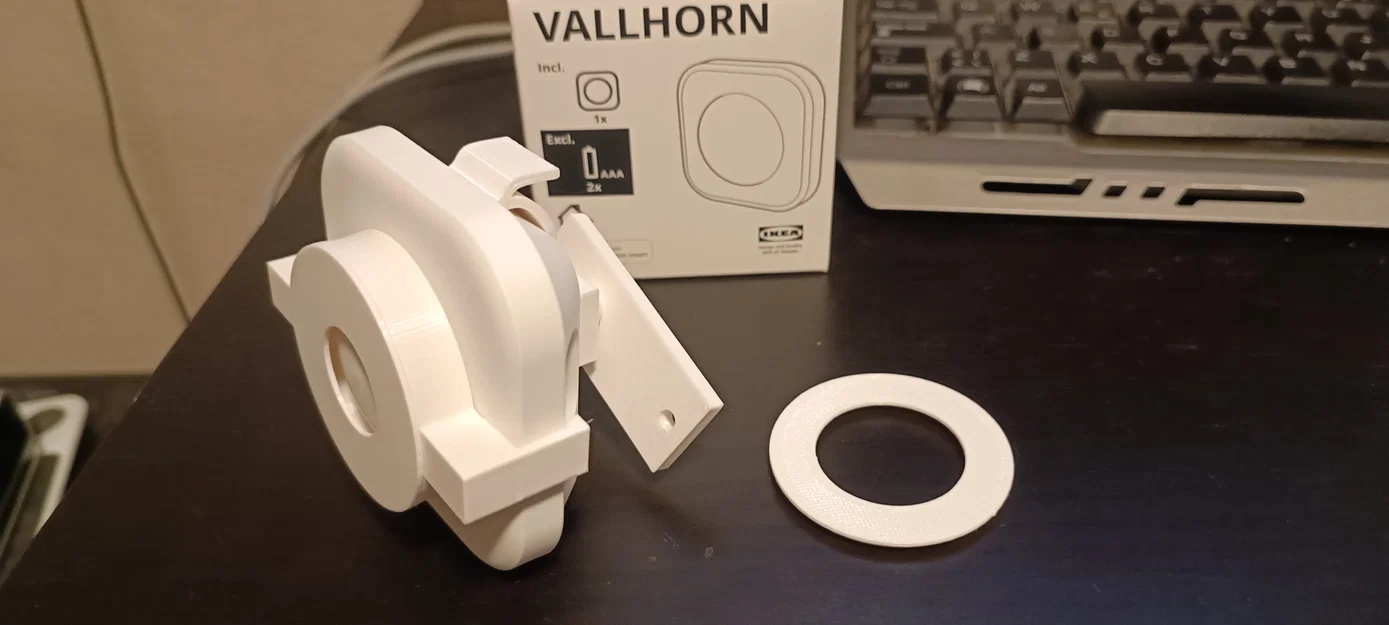Giá treo tường có thể xoay nghiêng cho cảm biến chuyển động IKEA Vallhorn - Image 4