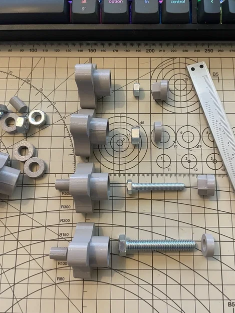 All-in-One – Núm vặn Tam giác / Hình sao cho bu lông hoặc đai ốc M6 & M8 - Image 4