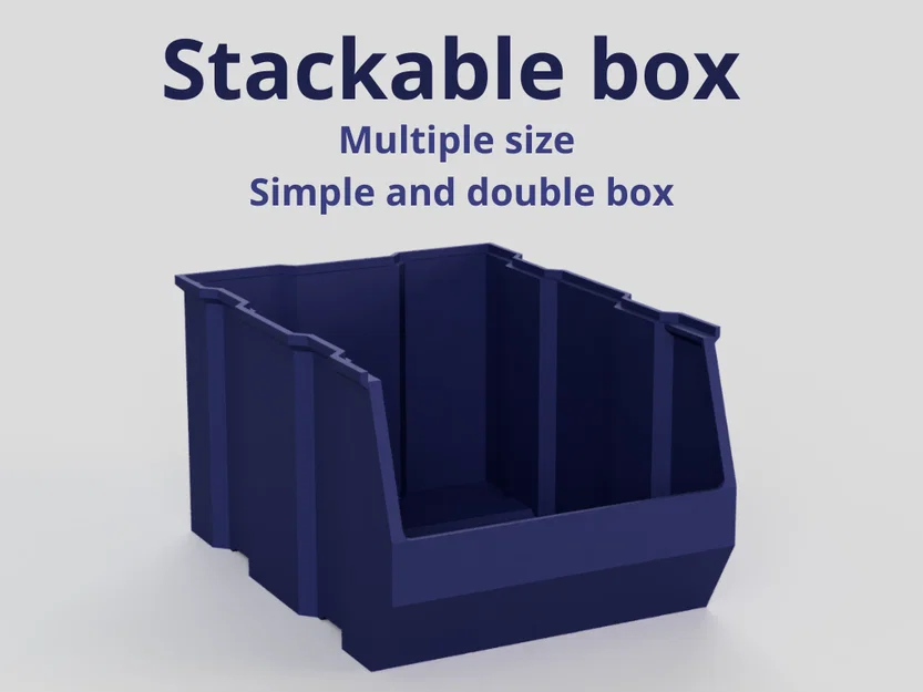 Hộp đựng đồ xếp chồng - Giải pháp lưu trữ thông minh - Image 1