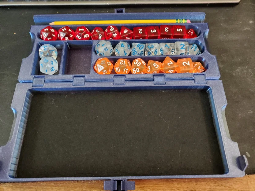 Hộp Đựng Xúc Xắc DND / Khay Lăn / Giá Đỡ Điện Thoại (Khớp in liền khối!) - Image 2