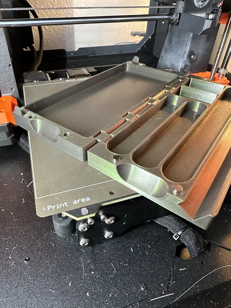 Hộp Đựng Xúc Xắc / Khay Lăn Xúc Xắc / Giá Đỡ Điện Thoại (Bản lề in liền - Có khe gắn nam châm) - Image 2