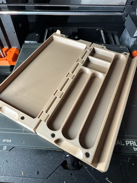 Hộp Đựng Xúc Xắc / Khay Lăn Xúc Xắc / Giá Đỡ Điện Thoại (Bản lề in liền - Có khe gắn nam châm) - Image 7