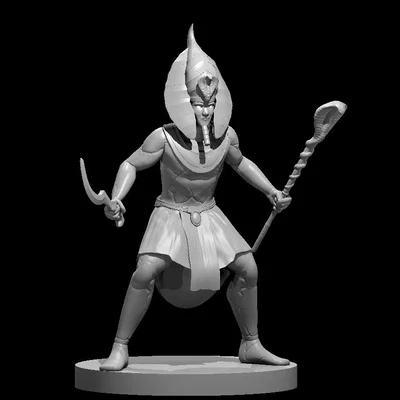 Mô hình Ushabti (từ Kobold Press Tome of Beasts)