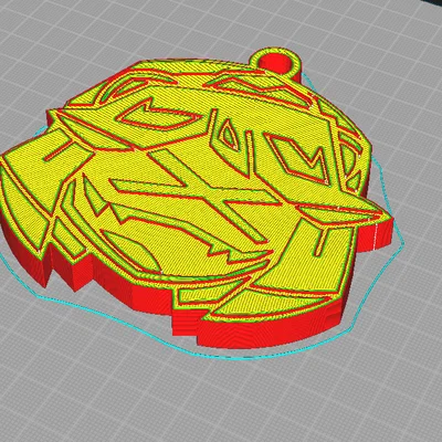 Móc khóa 3D hình nhân vật V từ Murder Drones - File in STL miễn phí