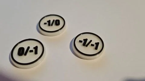 Bộ Token Trừ Chỉ Số Cho Magic: The Gathering (MTG) - In 3D Siêu Gọn - Image 1