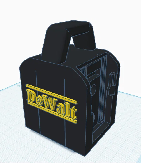 Khay xách pin DeWalt 20V in 3D: Gọn gàng và tiện dụng - Image 1