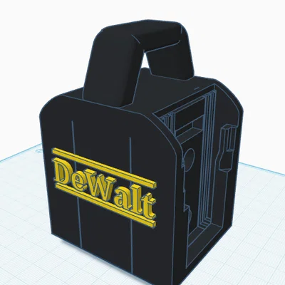 Khay xách pin DeWalt 20V in 3D: Gọn gàng và tiện dụng