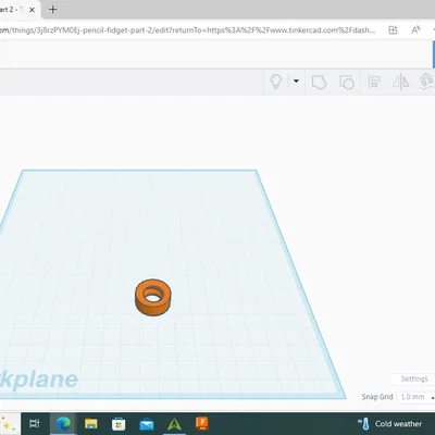 Pencil Fidget - Đồ chơi giải trí gắn bút chì cực chất in 3D