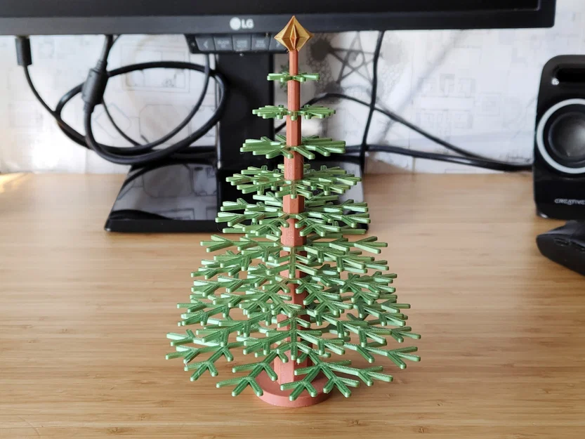 Cây Thông Noel Xếp Chồng - Trang Trí Nhà Cửa - Thiết Kế Phẳng - Image 2