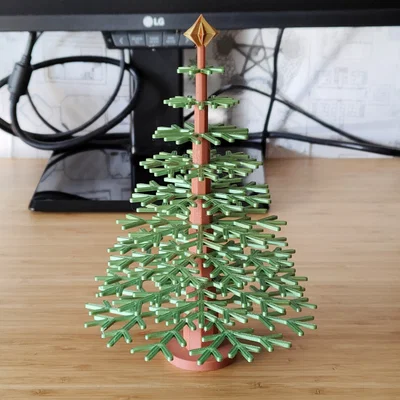 Cây Thông Noel Xếp Chồng - Trang Trí Nhà Cửa - Thiết Kế Phẳng