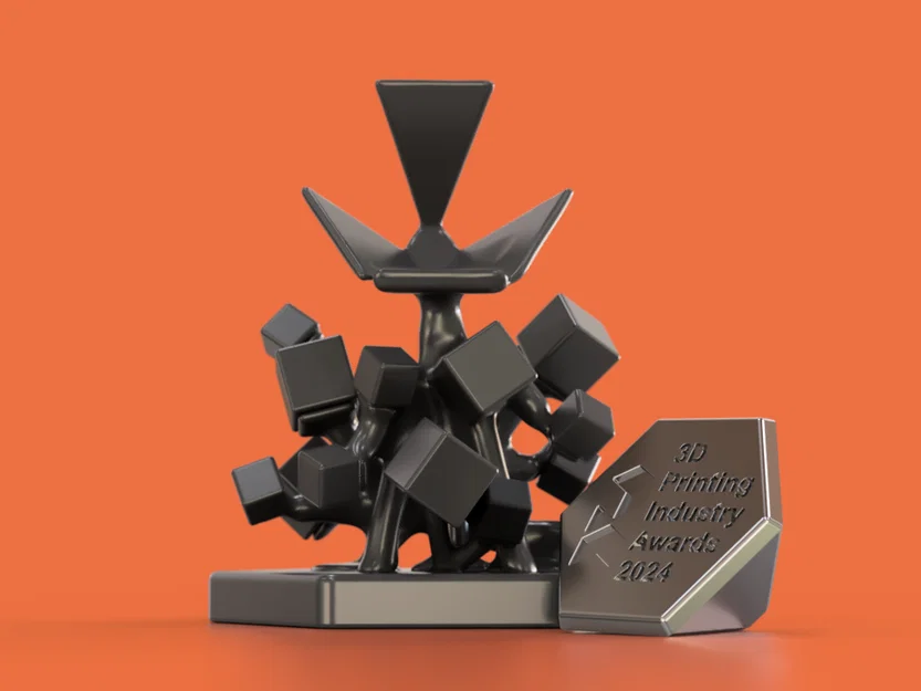 Mẫu thiết kế cúp dự thi Giải thưởng Ngành In 3D 2024 "Chaos" - Image 3