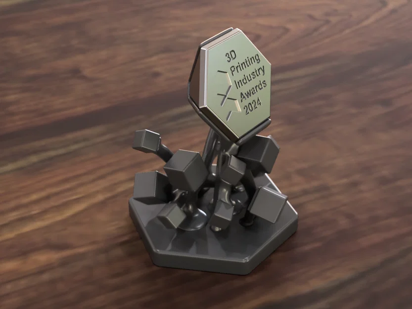 Mẫu thiết kế cúp dự thi Giải thưởng Ngành In 3D 2024 "Chaos" - Image 7