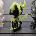 Mô hình in 3D rồng con Black Dragon dễ thương - Thumbnail 3