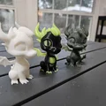 Mô hình in 3D rồng con Black Dragon dễ thương - Thumbnail 4