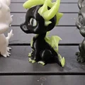Mô hình in 3D rồng con Black Dragon dễ thương - Thumbnail 6