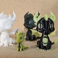 Mô hình in 3D rồng con Black Dragon dễ thương - Thumbnail 7