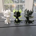 Mô hình in 3D rồng con Black Dragon dễ thương - Thumbnail 10