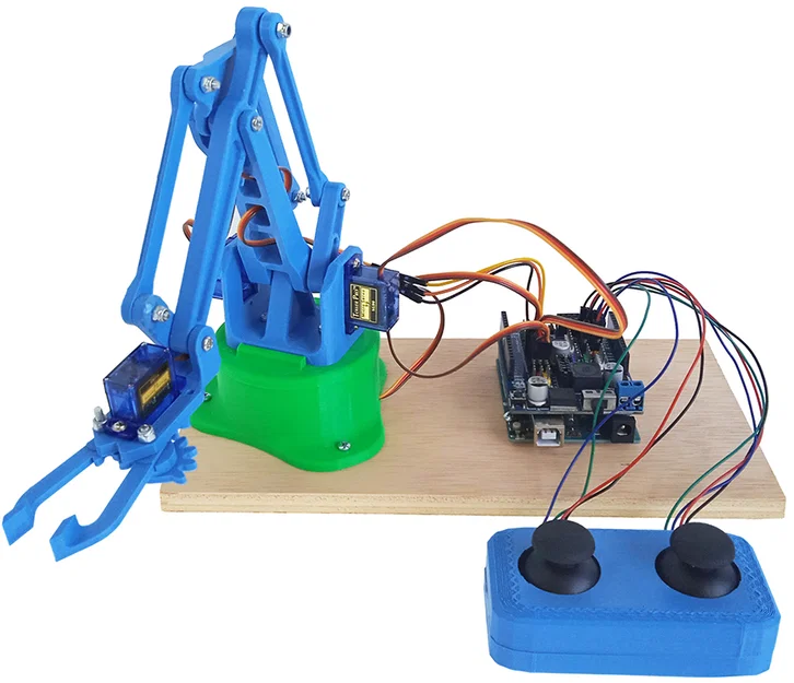 Mô hình cánh tay robot lập trình MICROLOG cho Arduino - Image 1