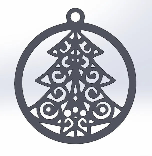 Bộ đồ trang trí cây thông Noel 3D (Christmas ornaments) cực xinh - Image 2