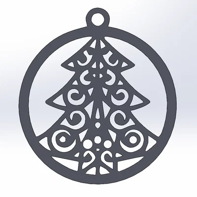 Bộ đồ trang trí cây thông Noel 3D (Christmas ornaments) cực xinh