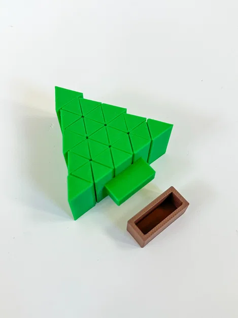 Cây Thông Pixel Fidget Nhỏ Xinh - Image 3