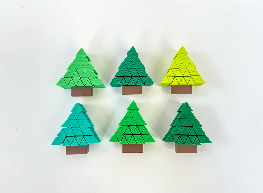 Cây Thông Pixel Fidget Nhỏ Xinh - Image 4