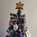 Ngôi sao 8-bit Super Mario trang trí đỉnh cây thông Noel ấn tượng - Thumbnail 2