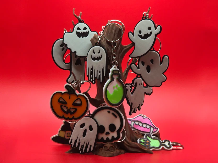 Bộ sưu tập móc khóa Halloween - Image 1