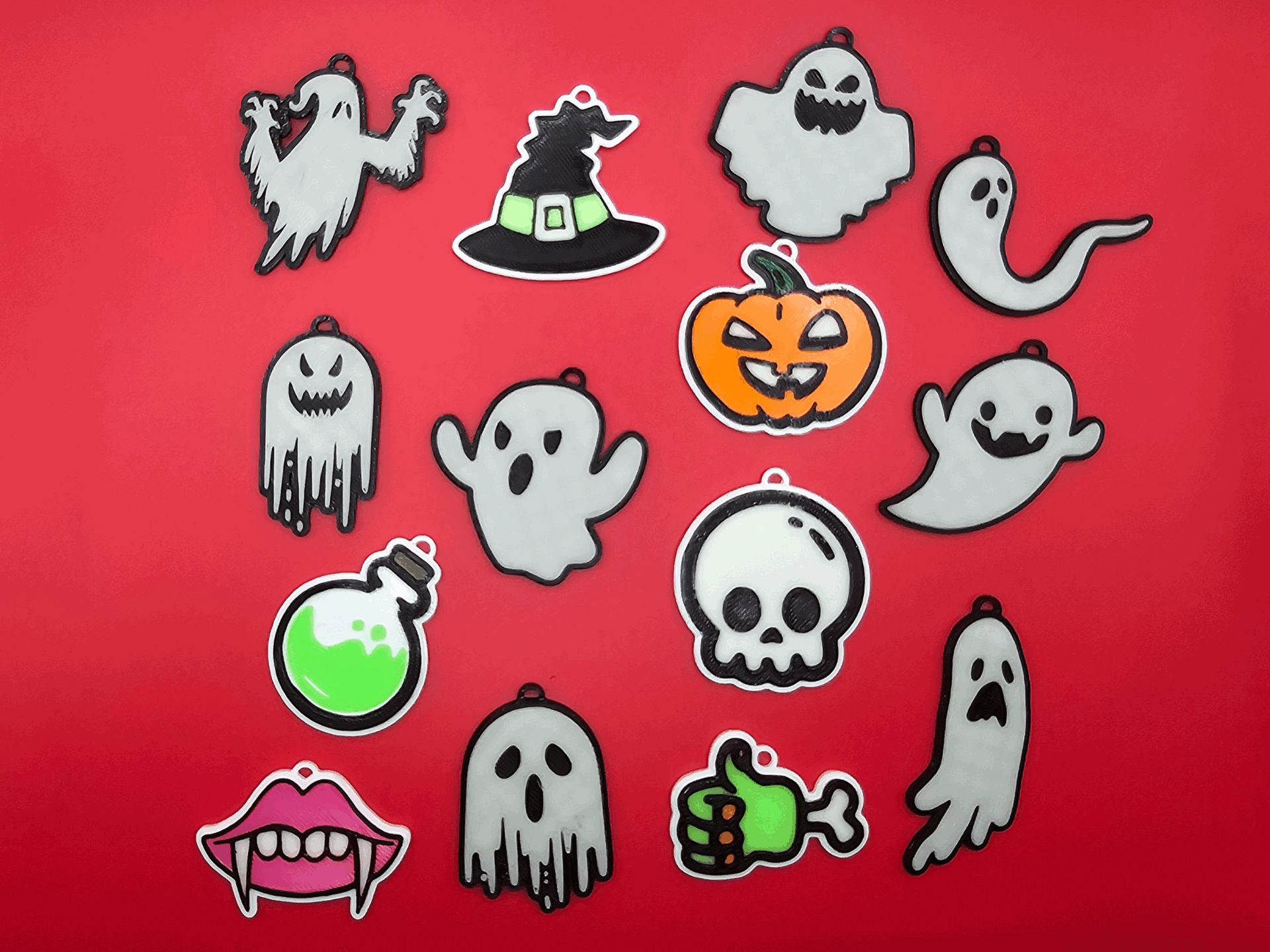 Bộ sưu tập móc khóa Halloween - Thumbnail 2