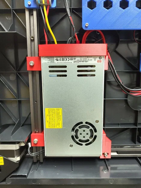 Ngàm gắn bộ nguồn MeanWell LRS-350-24 cho Sovol SV08 - Image 1