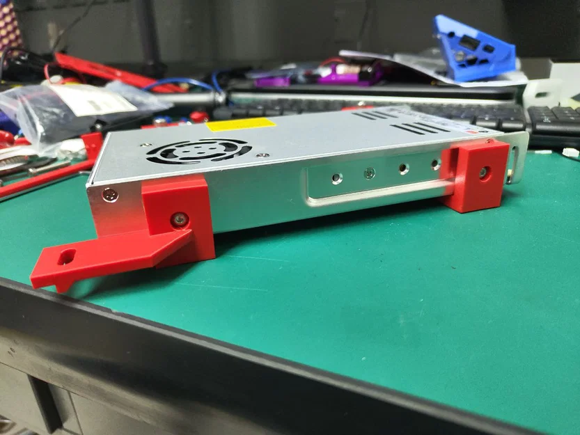 Ngàm gắn bộ nguồn MeanWell LRS-350-24 cho Sovol SV08 - Image 2