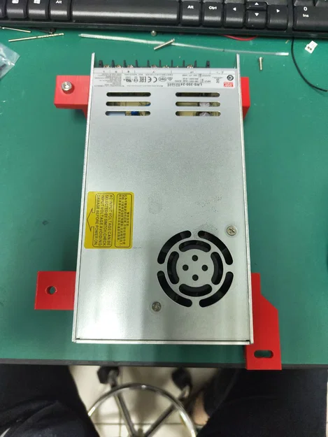 Ngàm gắn bộ nguồn MeanWell LRS-350-24 cho Sovol SV08 - Image 3