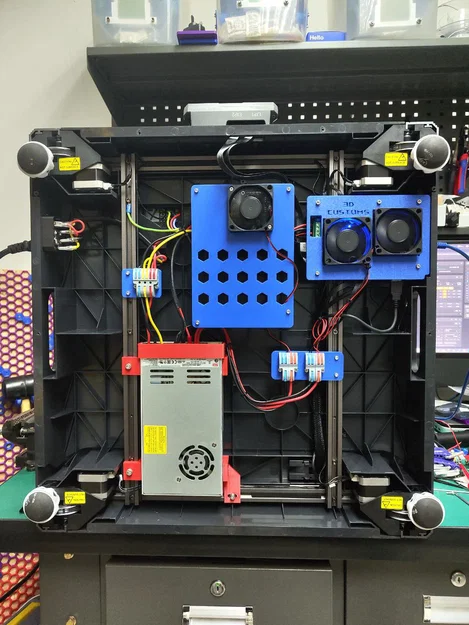 Ngàm gắn bộ nguồn MeanWell LRS-350-24 cho Sovol SV08 - Image 6