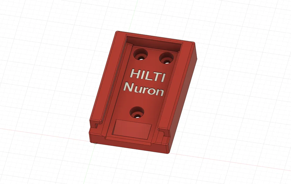 Giá treo tường cho pin Hilti Nuron - Thiết kế chắc chắn, tiện lợi - Image 1