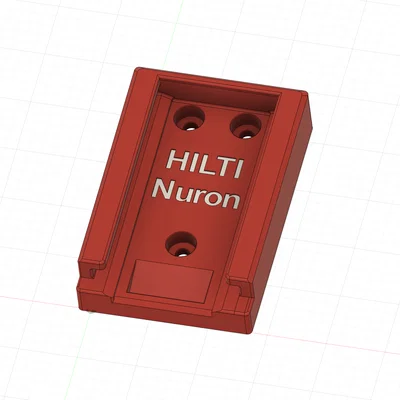 Giá treo tường cho pin Hilti Nuron - Thiết kế chắc chắn, tiện lợi