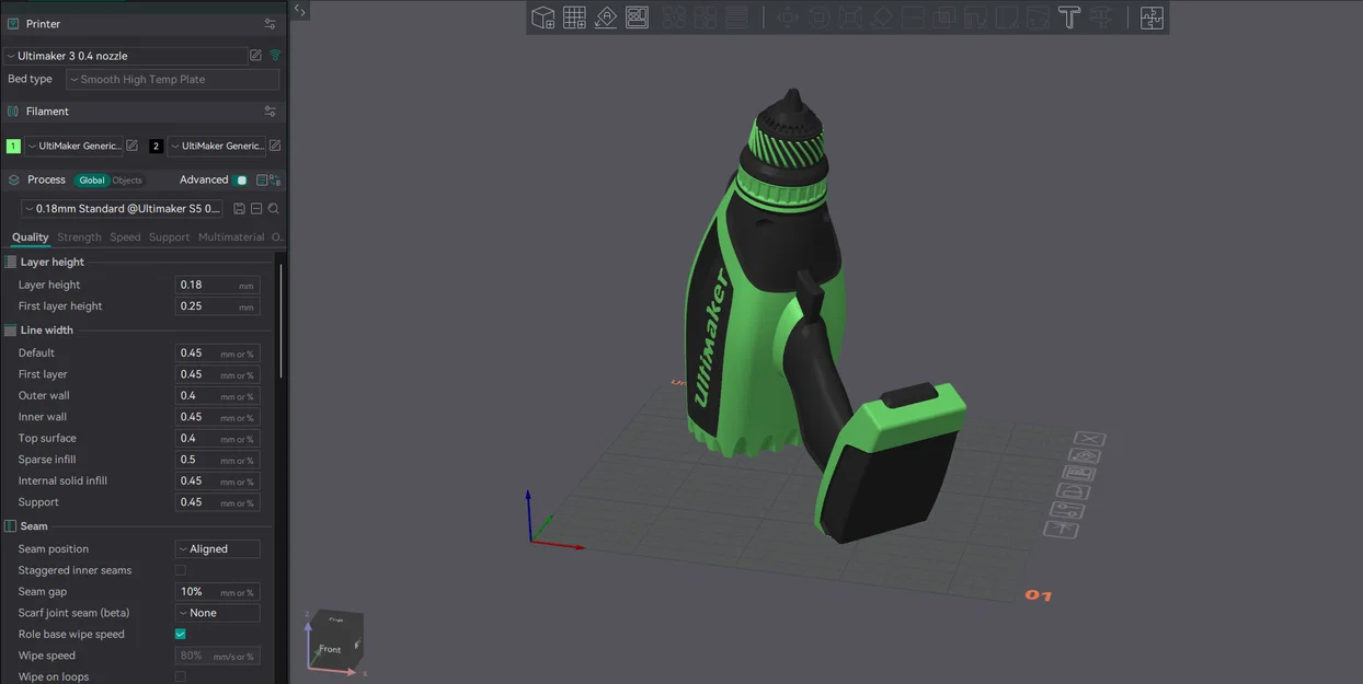 Cấu hình profile UltiMaker 3 & S series cho OrcaSlicer - Image 2